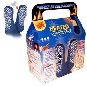 1511-Heated Slipper Sock Gift Box - 1 Pair