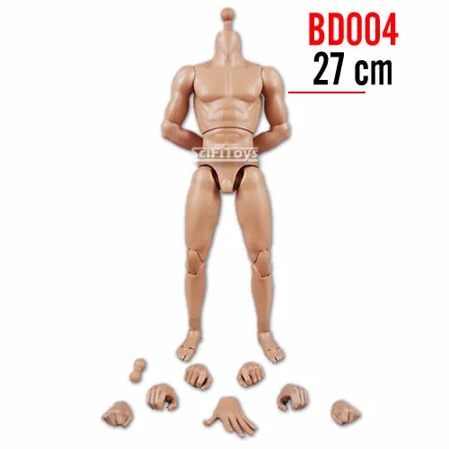 1:6 Standard Male Narrow Shoulder Body for Custom Figure