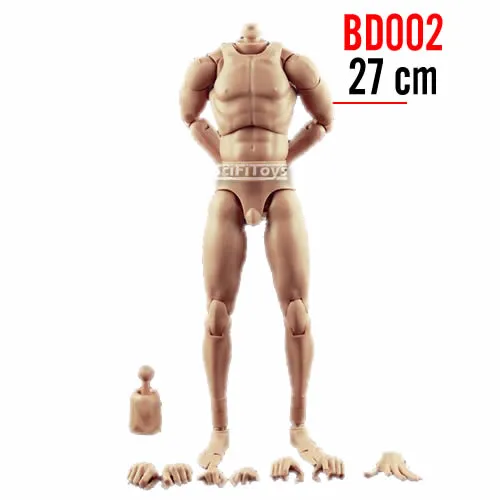 1:6 Standard Male Narrow Shoulder Body for Custom Figure