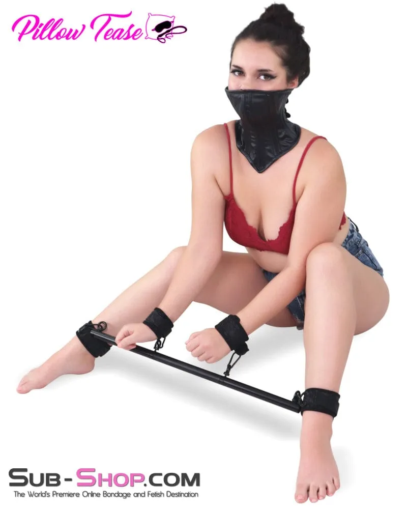 1795DL      Neck Corset Posture Training Slave Bondage Collar with Mouth Cover