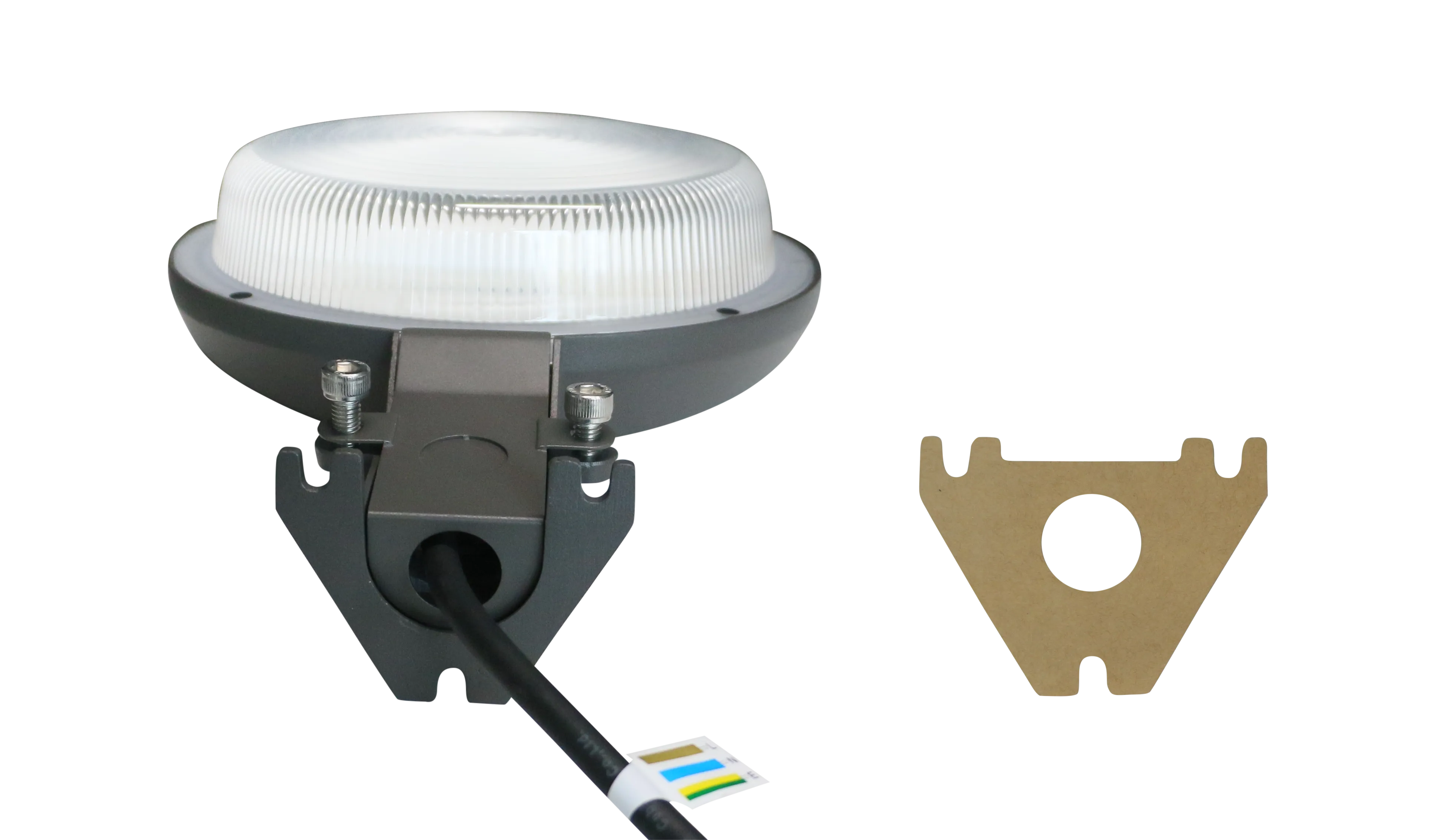 65 Watt LED Dusk To Dawn WATTAGE and KELVIN ADJUSTABLE 10,050 Lumen Yard/Street/Barn - Security Light (INCLUDES MOUNTING ARM AND HARDWARE)