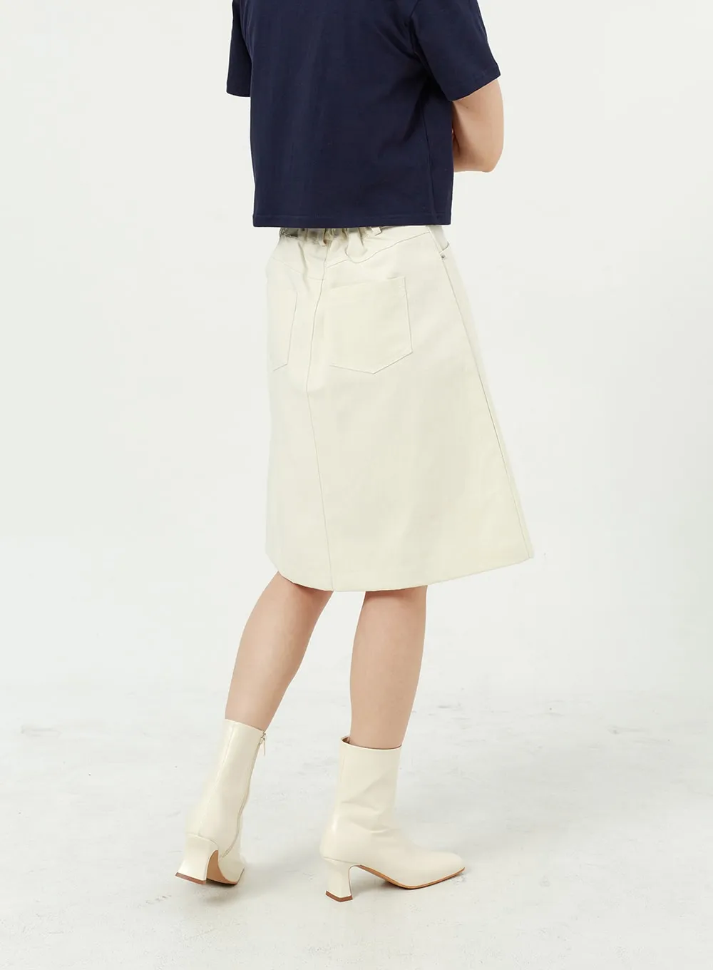 A-Line Midi Skirt OM313