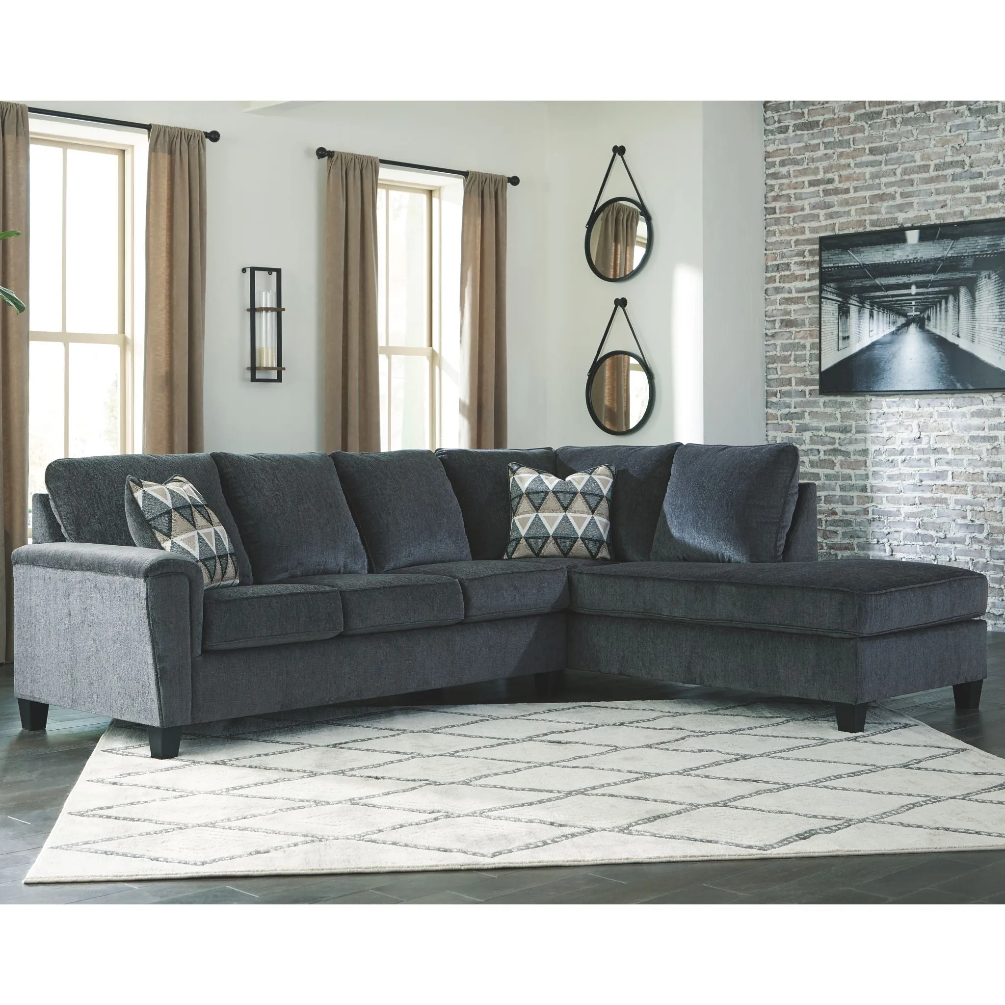 Abinger 2 Piece Sectional with Chaise