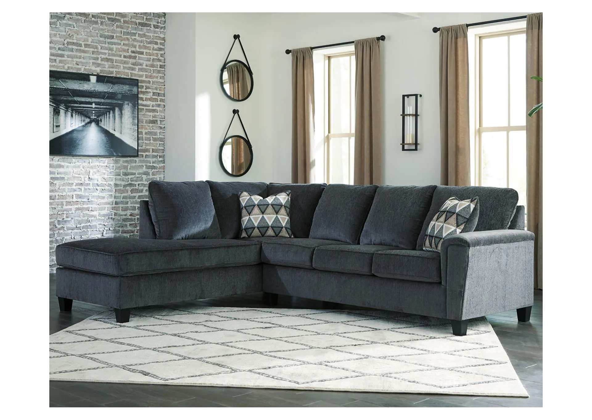 Abinger 2-Piece Sleeper Sectional with Chaise