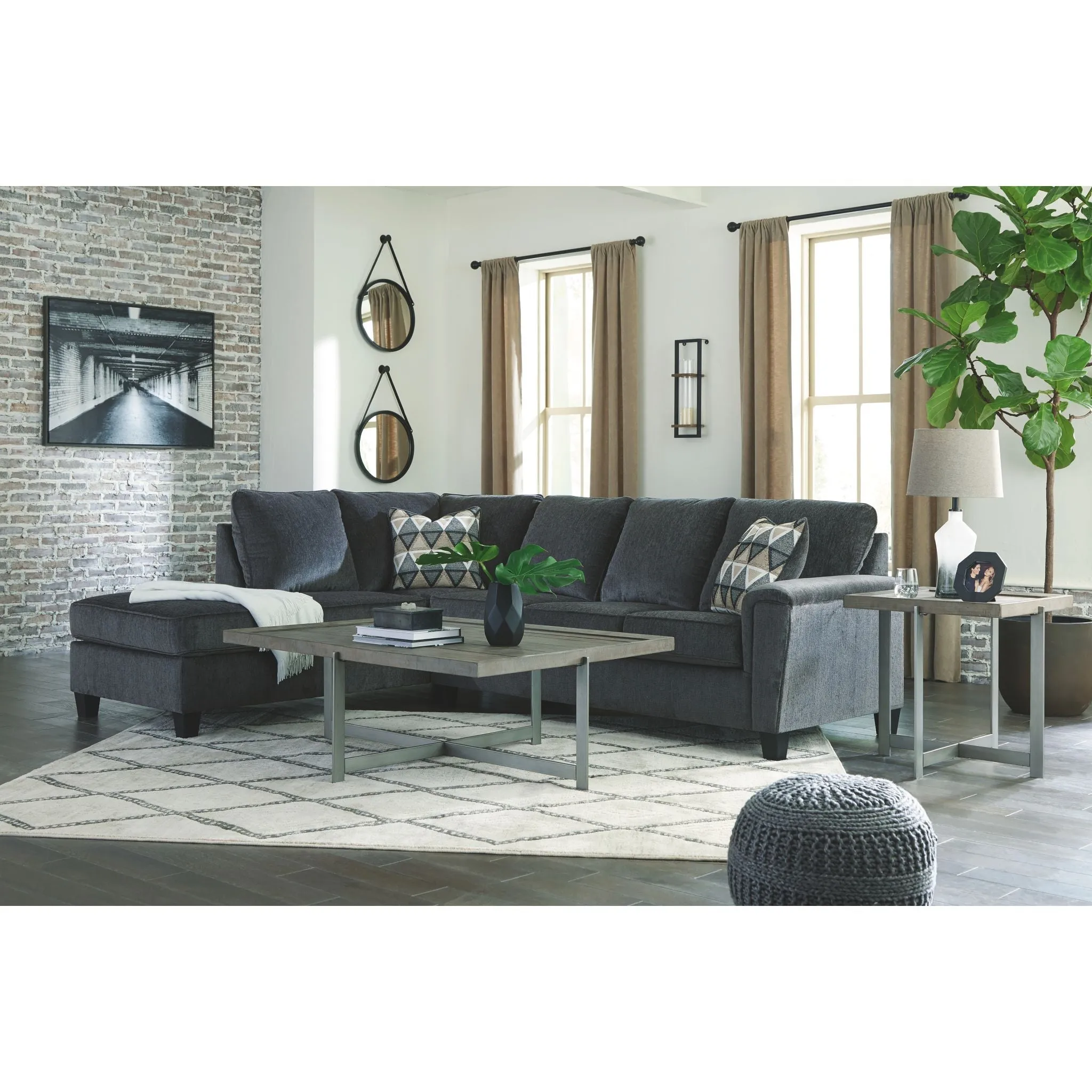 Abinger 2 Piece Sleeper Sectional with Chaise