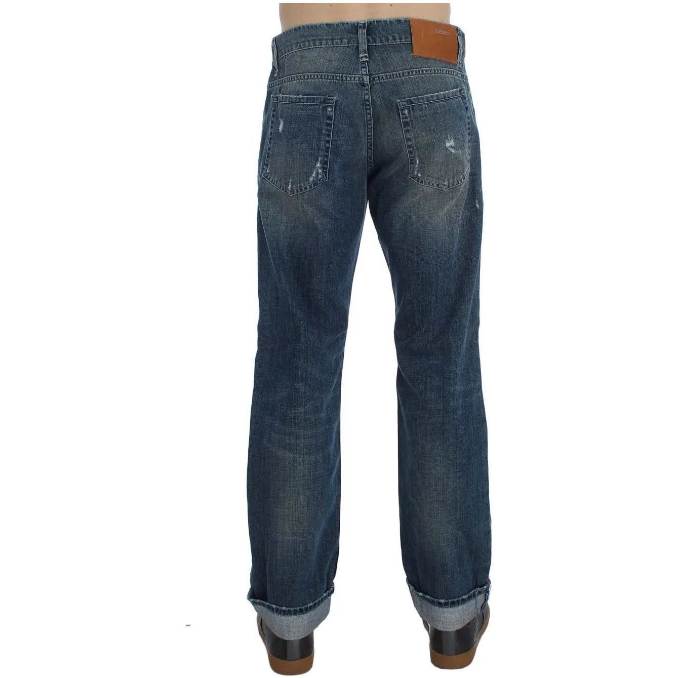 Acht Elegant Regular Fit Blue Wash Denim