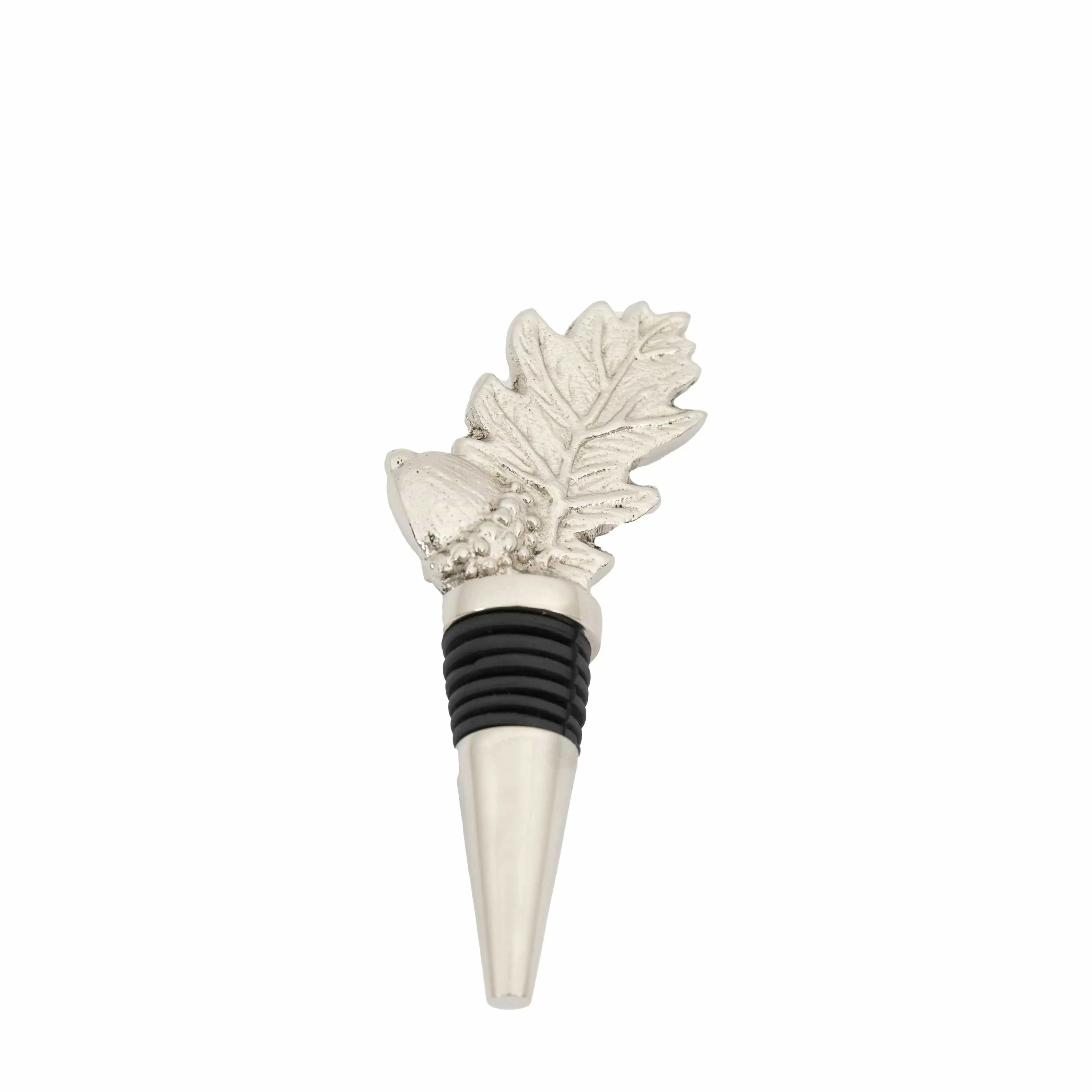 Acorn Bottle Stopper Nickel Finish