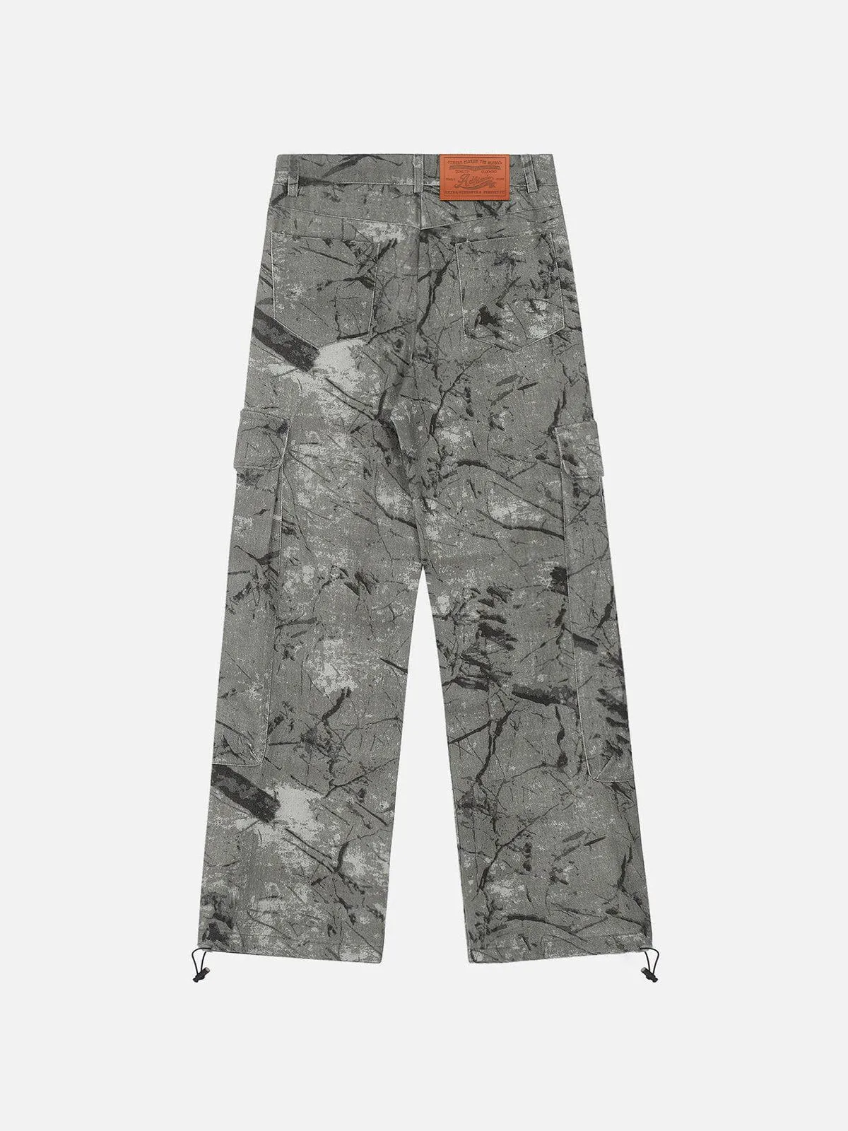 Aelfric Eden Grey Camouflage Cargo Pants