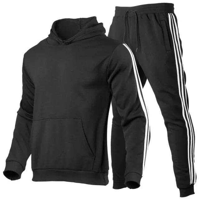 aidase New Fall Men Sets Pants Clothing Sweatsuit Cardigan Fashion Hoodies Clothes Trousers Sportswear Sweatpants Tracksuits