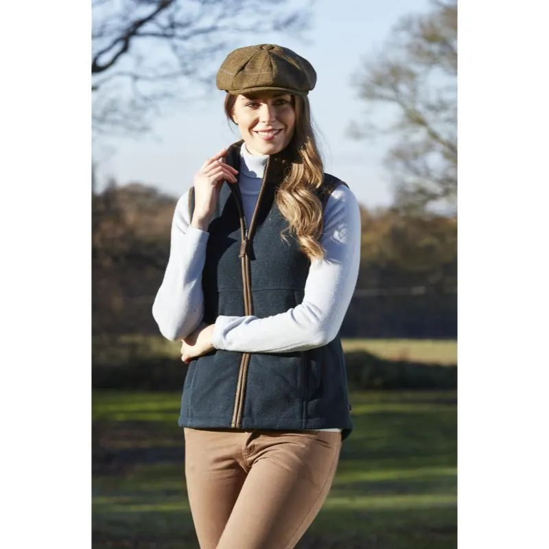 Alan Paine Aylsham Ladies Fleece Waistcoat - Dark Navy