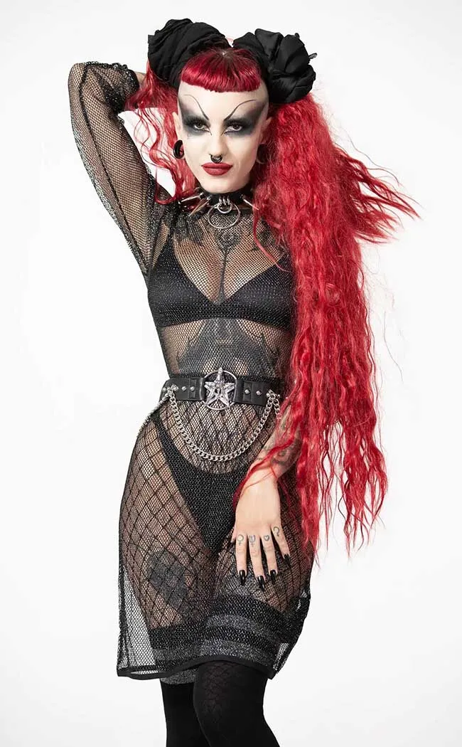 Allnighter Fishnet Dress