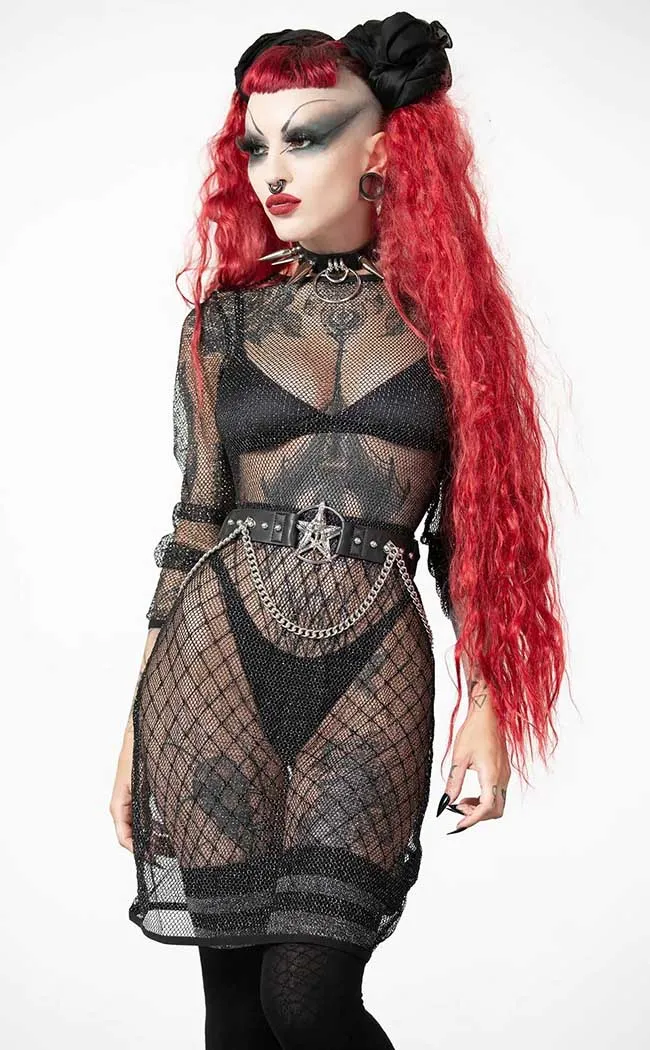 Allnighter Fishnet Dress