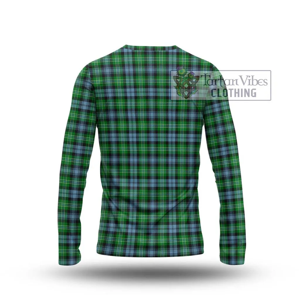 Arbuthnot Ancient Tartan Long Sleeve T-Shirt with Family Crest DNA In Me Style