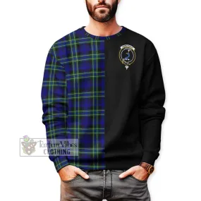 Arbuthnot Modern Tartan Sweatshirt with Family Crest and Half Of Me Style