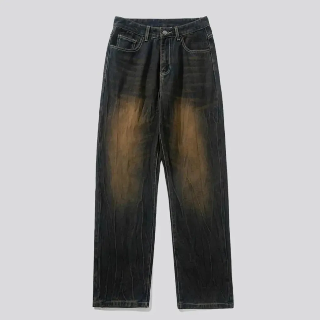 Baggy retro jeans
 for men