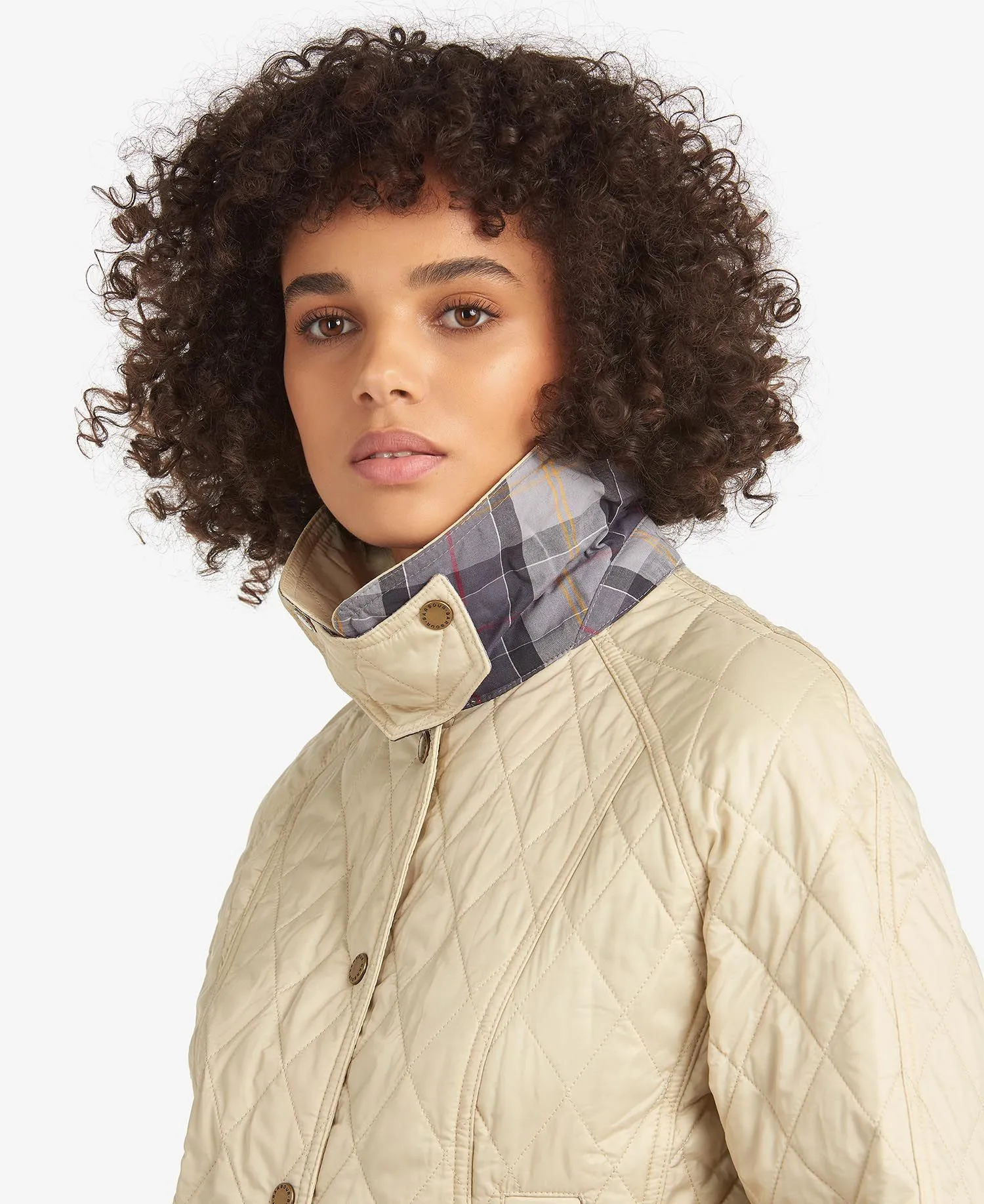 Barbour Beadnell Quilt Jacket - Summer Pearl