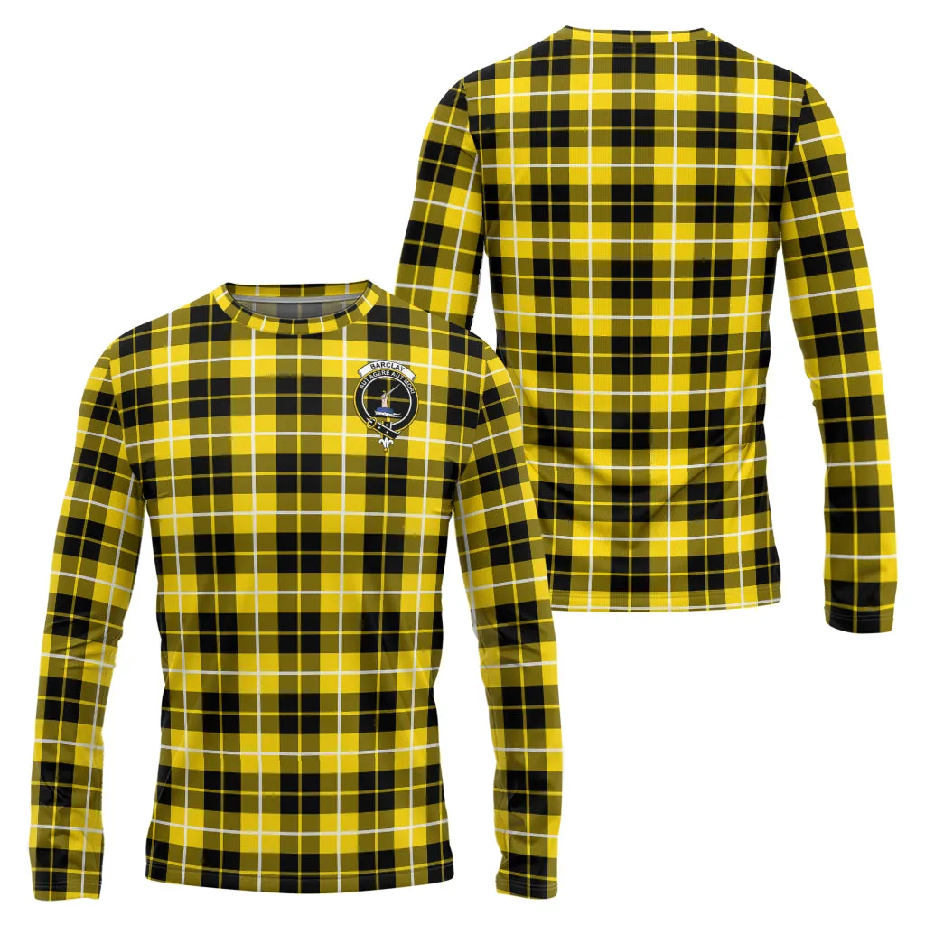 Barclay Dress Modern Tartan Long Sleeve T-Shirt with Family Crest