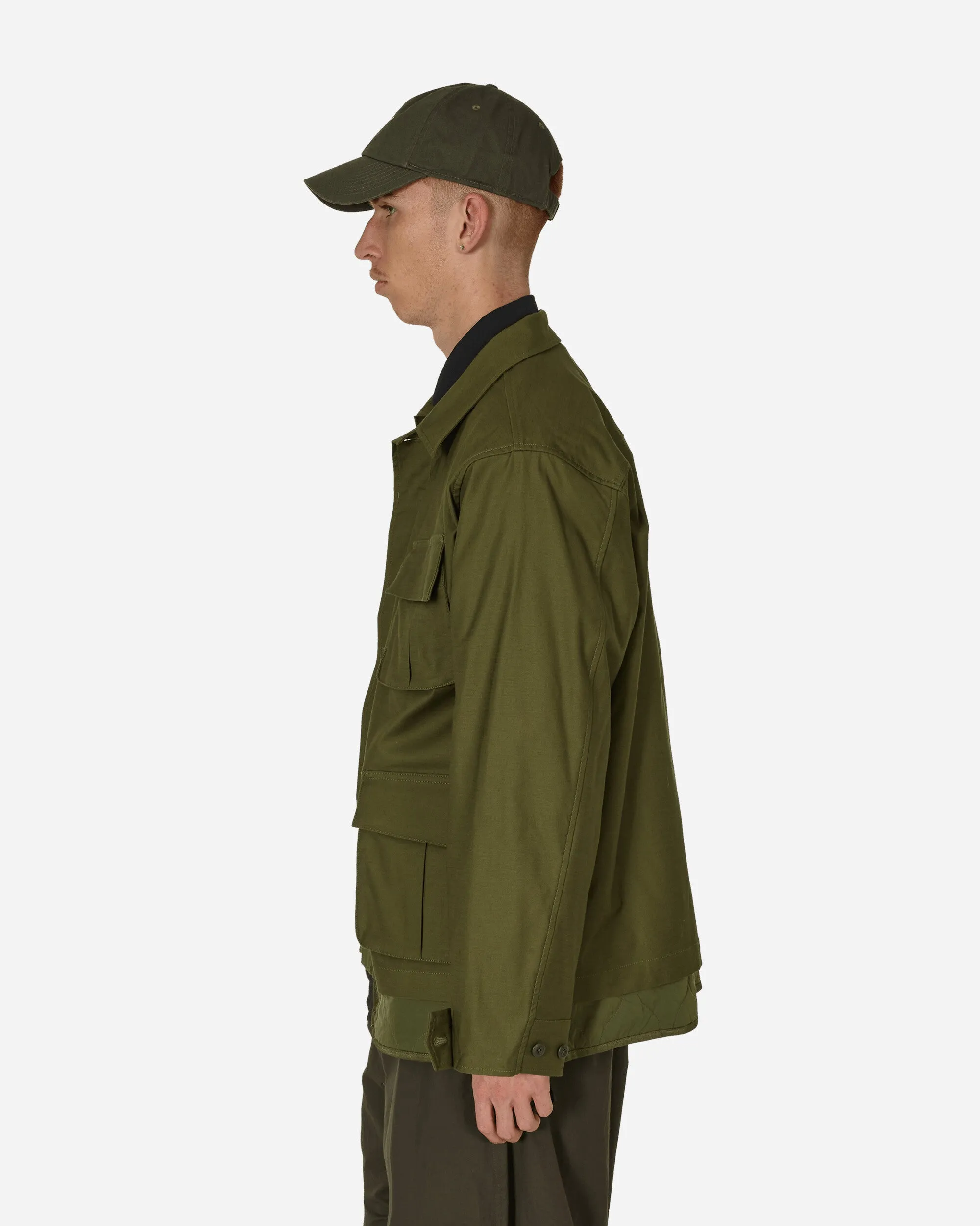 BDU Quilting Attachable 3-in-1 Jacket Olive Drab