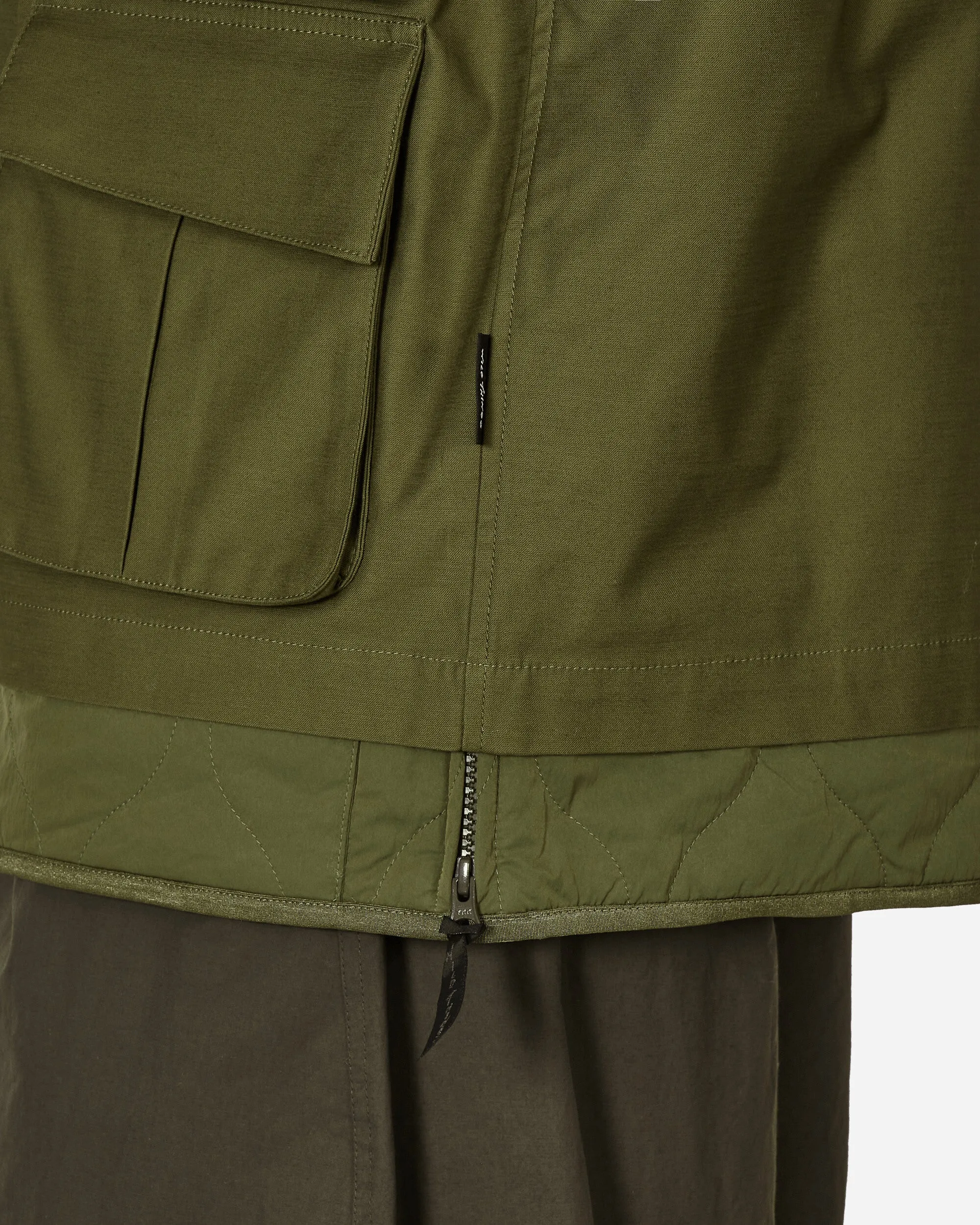 BDU Quilting Attachable 3-in-1 Jacket Olive Drab