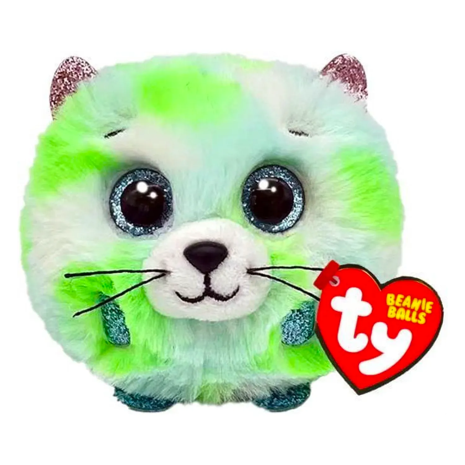 Beanie Babies - 42537 | Evie - Cat Green Ball