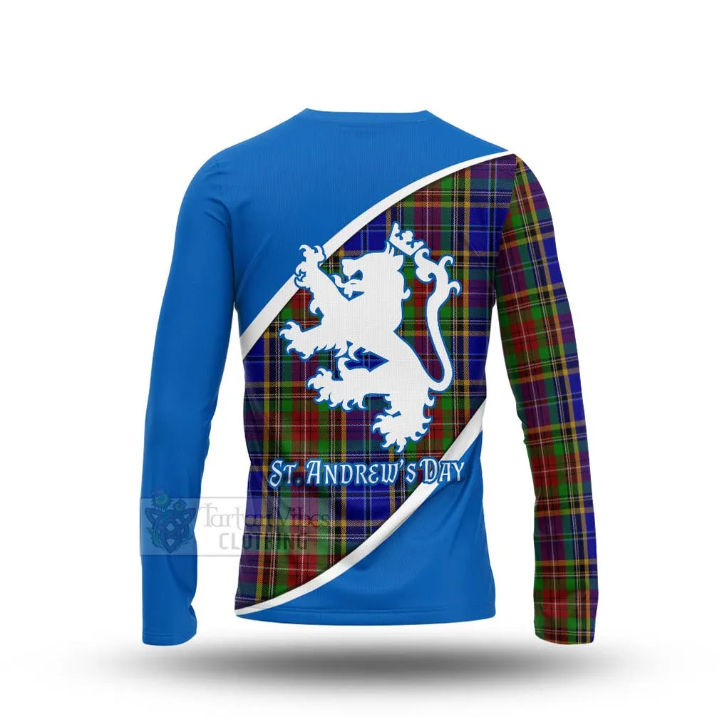 Beattie (Beatty) Family Crest Tartan Long Sleeve T-Shirt Celebrate Saint Andrew's Day in Style