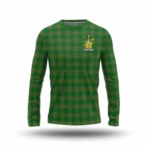 Beatty Irish Clan Tartan Long Sleeve T-Shirt with Coat of Arms