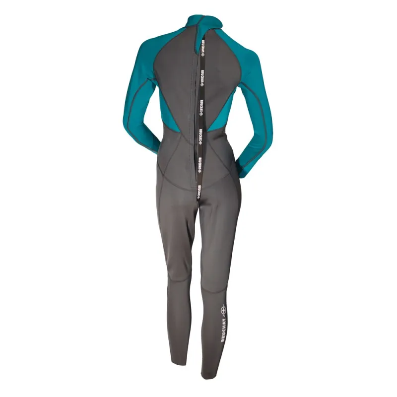 BEUCHAT OVERALL ATOLL BACK ZIP 2MM WETSUIT