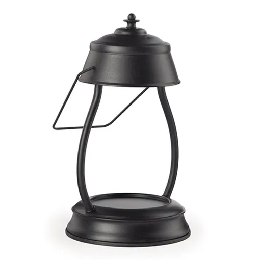 Black Hurricane Lantern Candle Warmer HLB