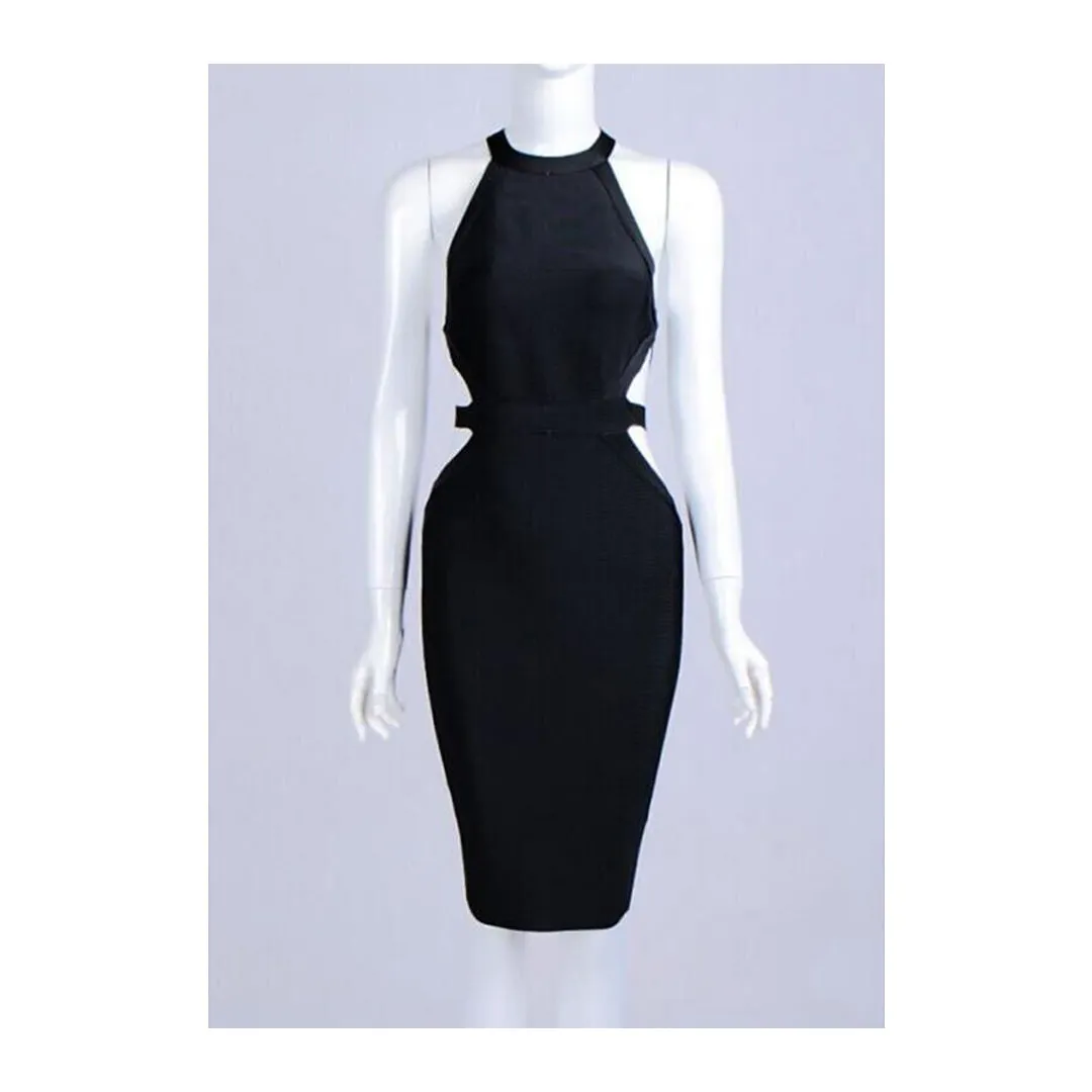 Bodycon Dress with Strappy Back