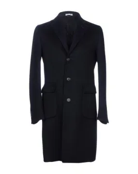 Boglioli Man Coat Dark blue 48 suit