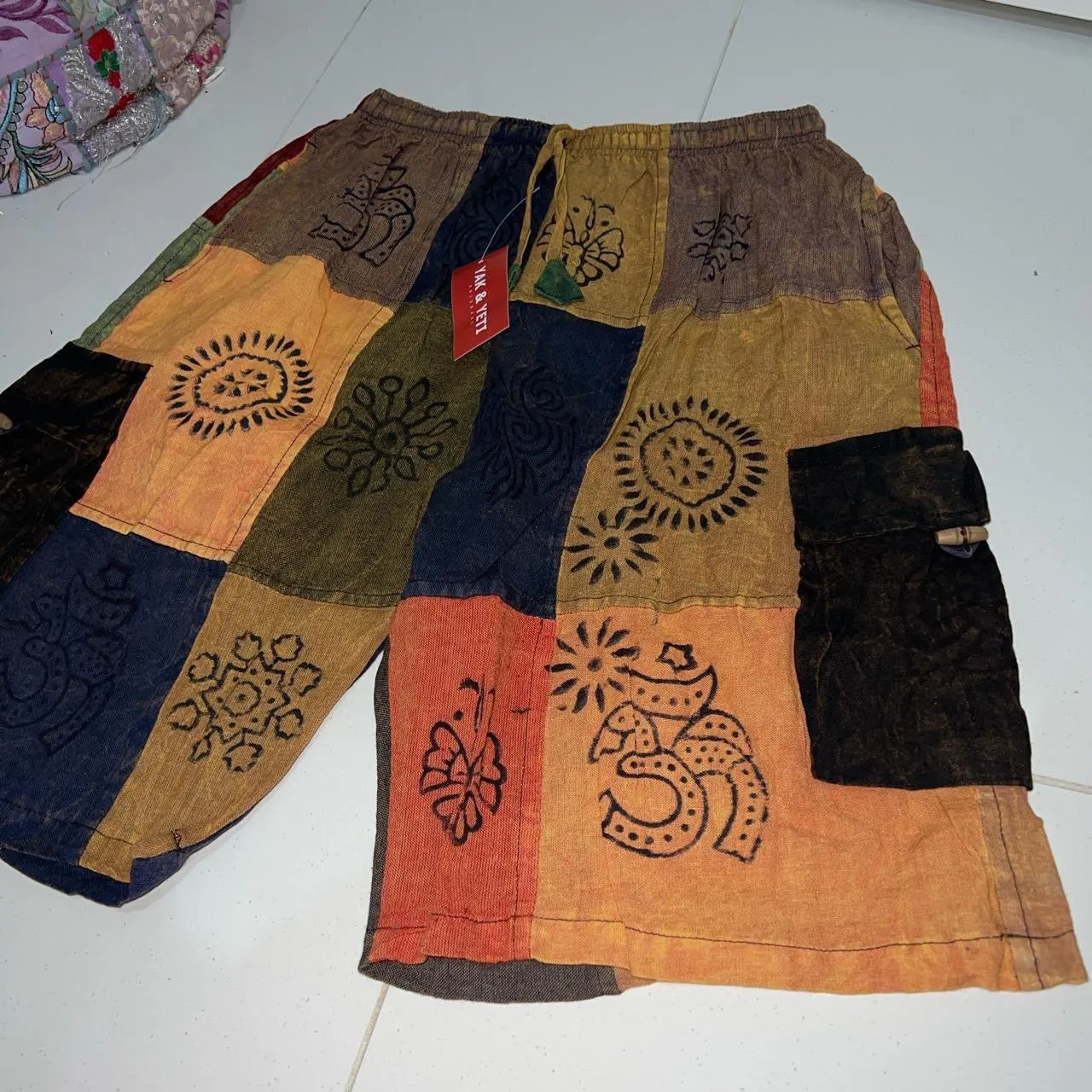 Boho Shorts Size Large Festival Hippie Boho Shorts