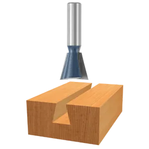 BOSCH 84703MC 14å¡ x 1/2 In. Carbide Tipped Dovetail Bit (Router Bit)