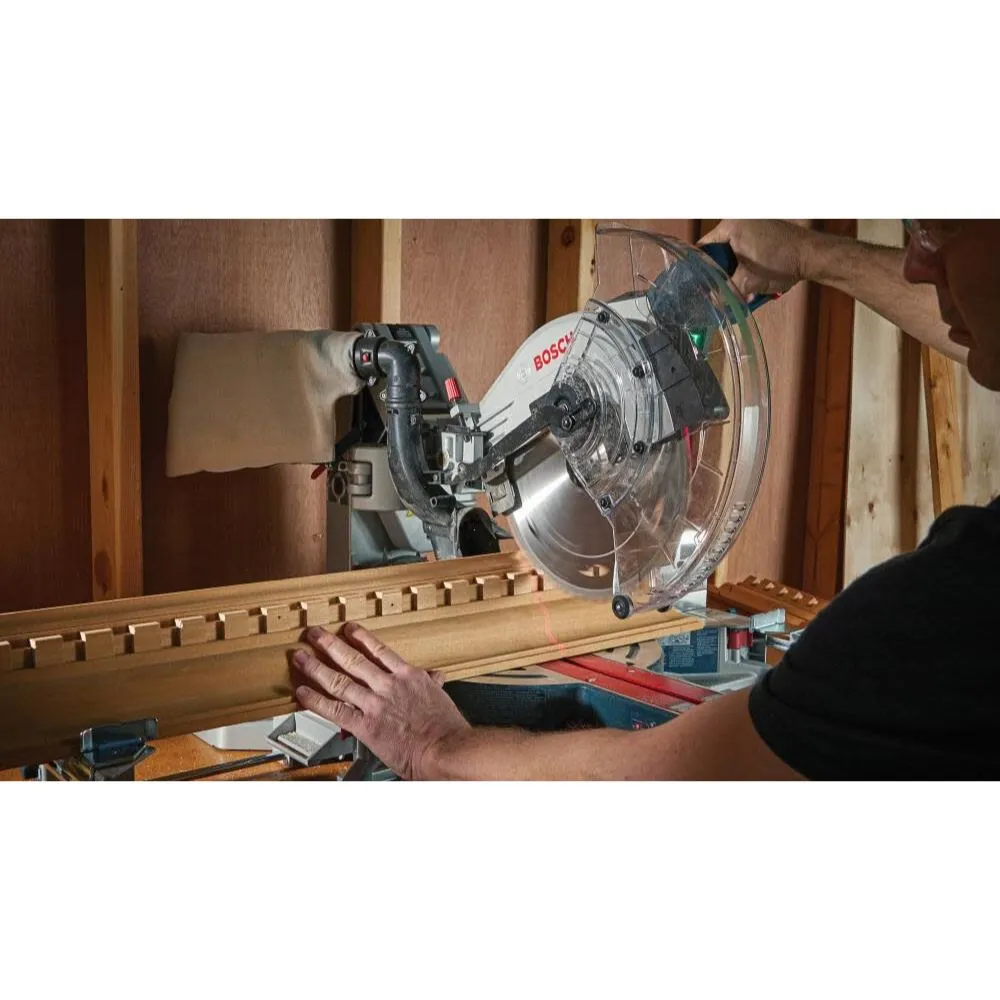 Bosch GCM18V-12GDCN PROFACTOR 18V 12 In. Dual-Bevel Glide Miter Saw (Bare Tool)