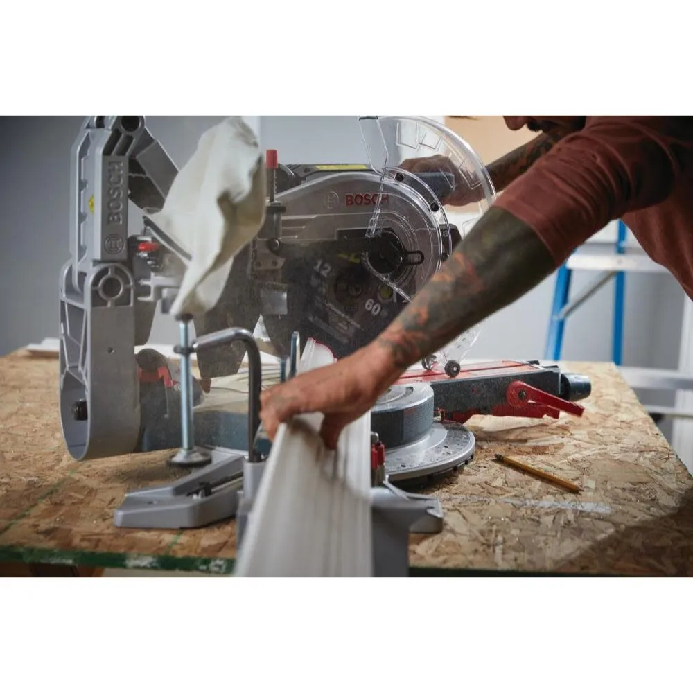 Bosch GCM18V-12GDCN PROFACTOR 18V 12 In. Dual-Bevel Glide Miter Saw (Bare Tool)