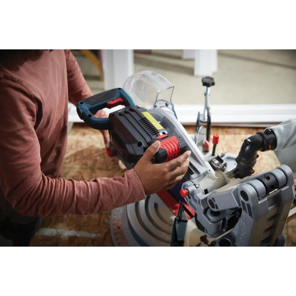 Bosch GCM18V-12GDCN PROFACTOR 18V 12 In. Dual-Bevel Glide Miter Saw (Bare Tool)