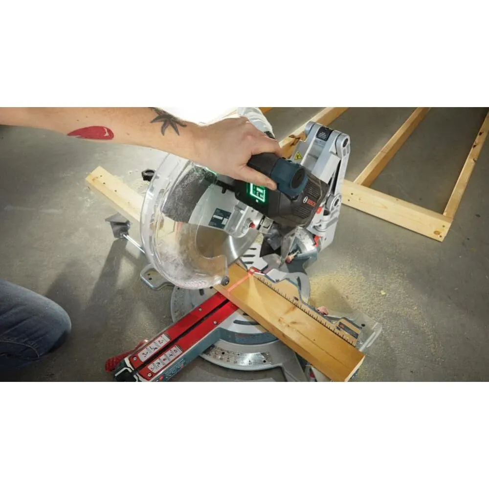 Bosch GCM18V-12GDCN PROFACTOR 18V 12 In. Dual-Bevel Glide Miter Saw (Bare Tool)