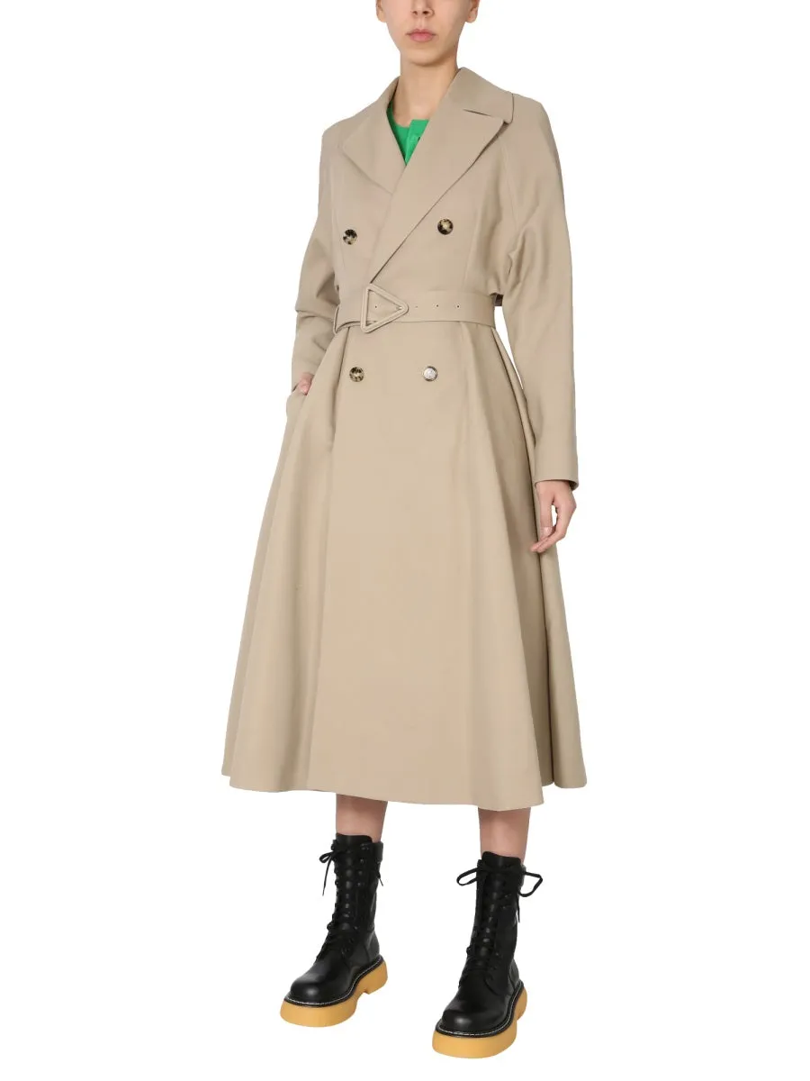 Bottega Veneta Double-Breasted Trench Coat