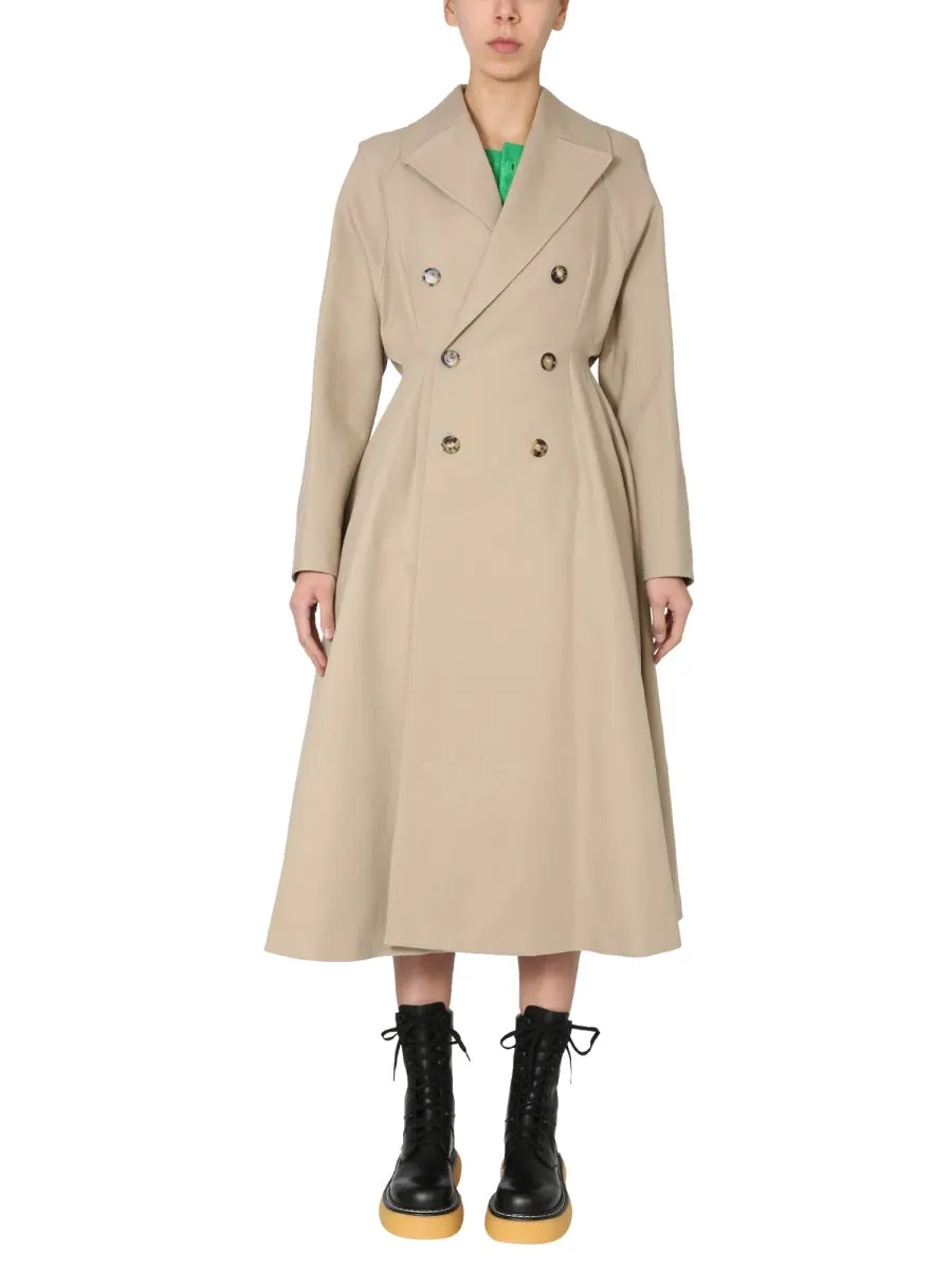 Bottega Veneta Double-Breasted Trench Coat