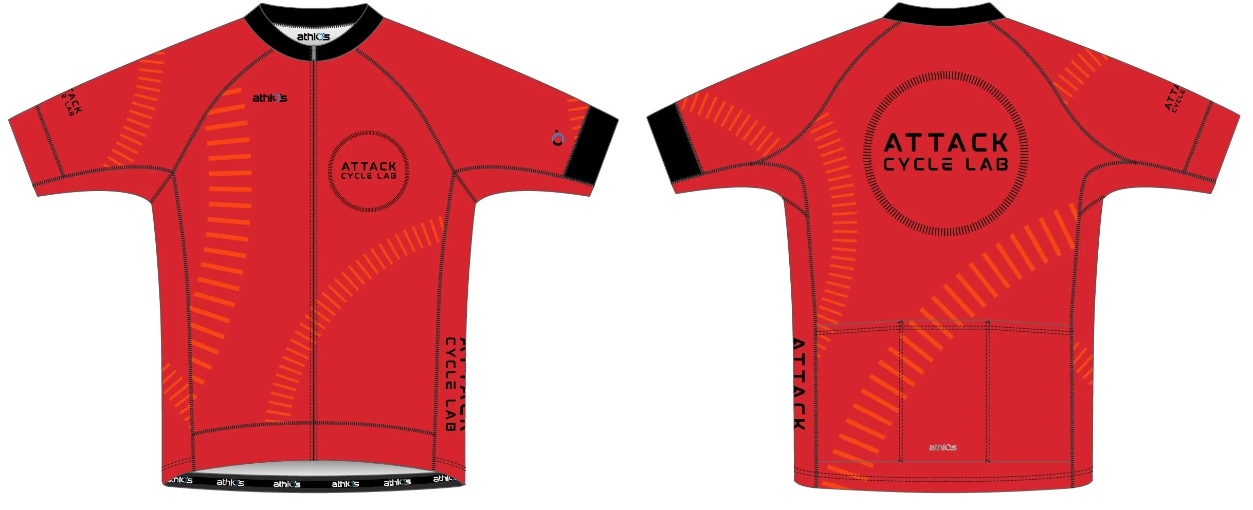 Breakaway Volta Jersey Men's - Attack Cycle Lab