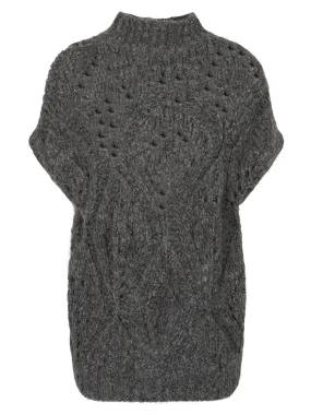 Brunello Cucinelli High-Neck Knitted Vest