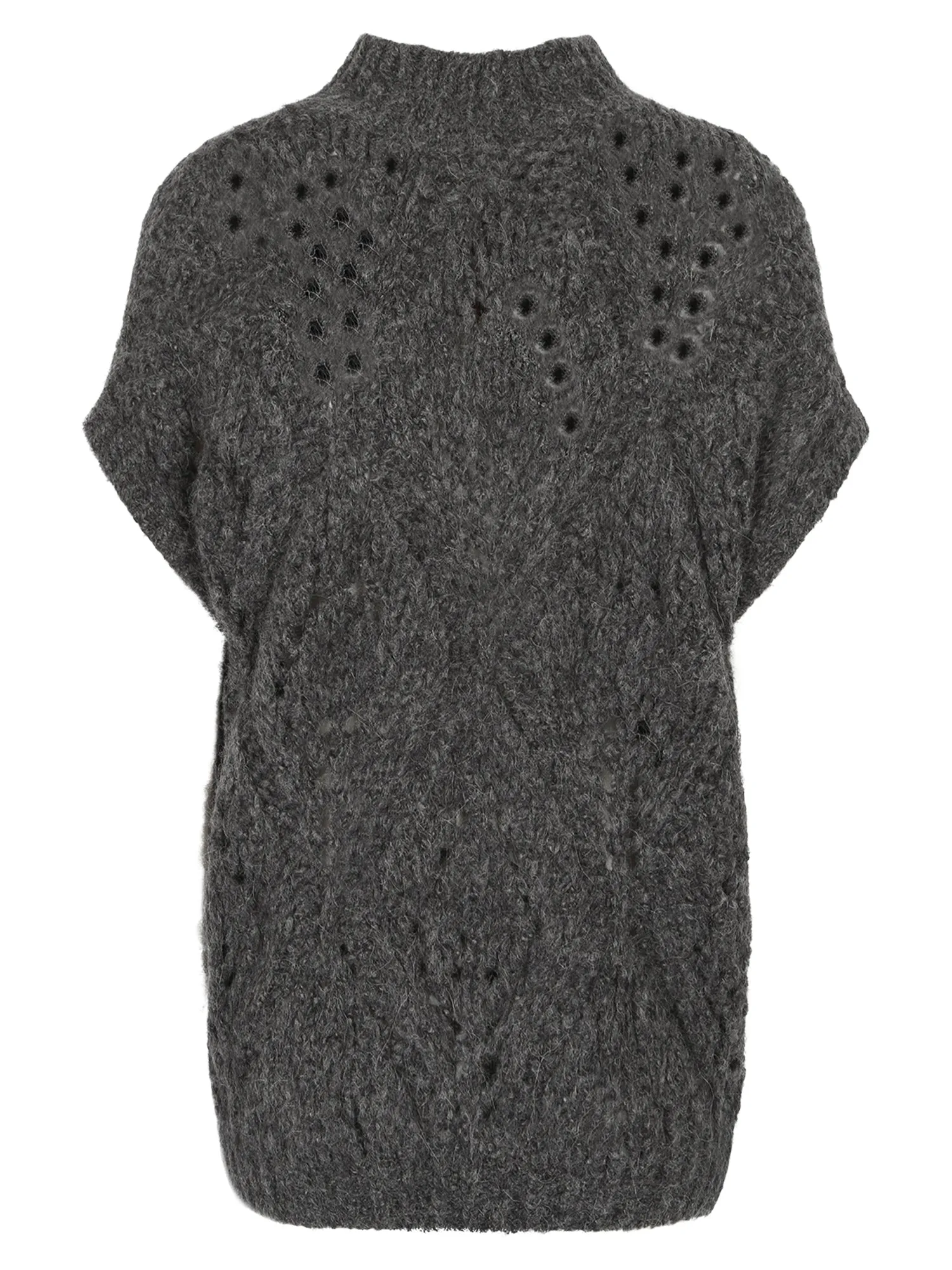 Brunello Cucinelli High-Neck Knitted Vest