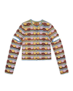 Bubble Knit Cardigan - Multi