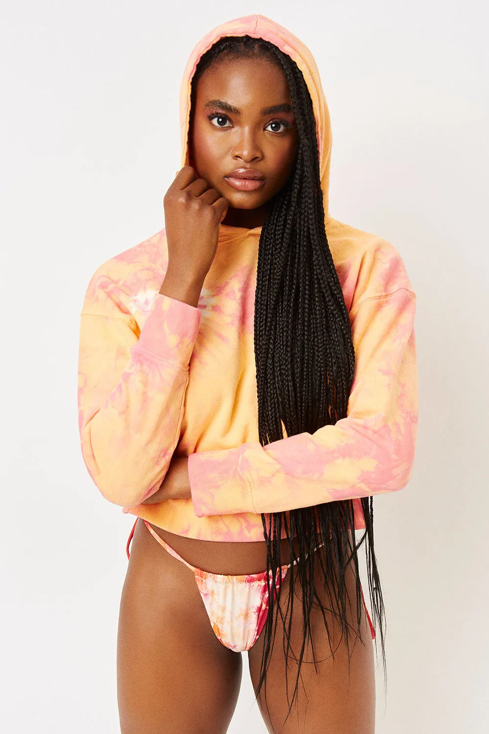 Burl Sweatshirt - Sherbet Tie Dye