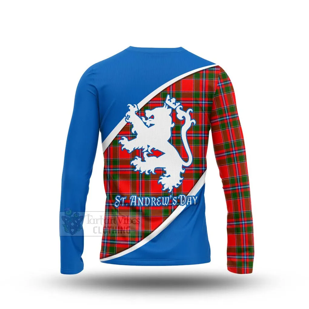 Butter Family Crest Tartan Long Sleeve T-Shirt Celebrate Saint Andrew's Day in Style