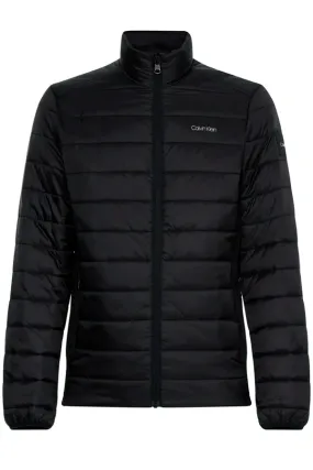 Calvin Klein Side Logo Puffer Jacket Black