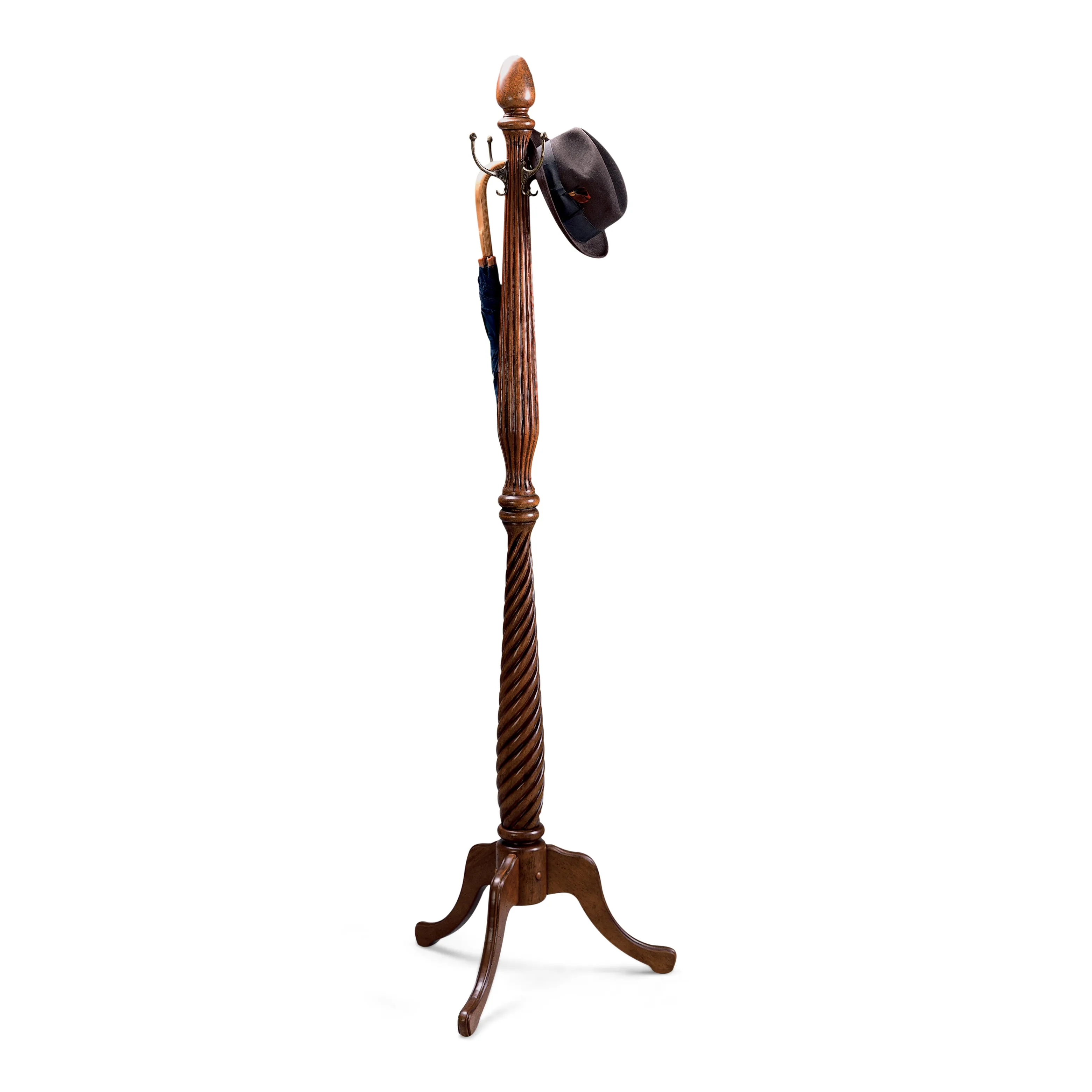 Chambers Coat Rack in Dark Brown  0980024