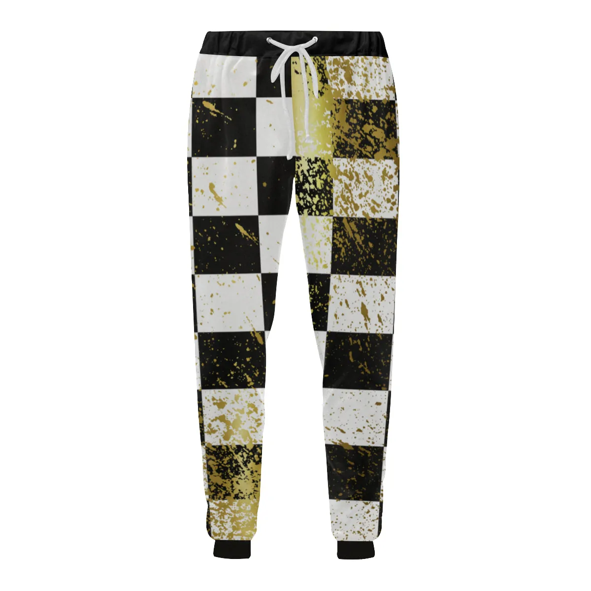 CHEST IN GOLD Men's All Over Print Sweatpants