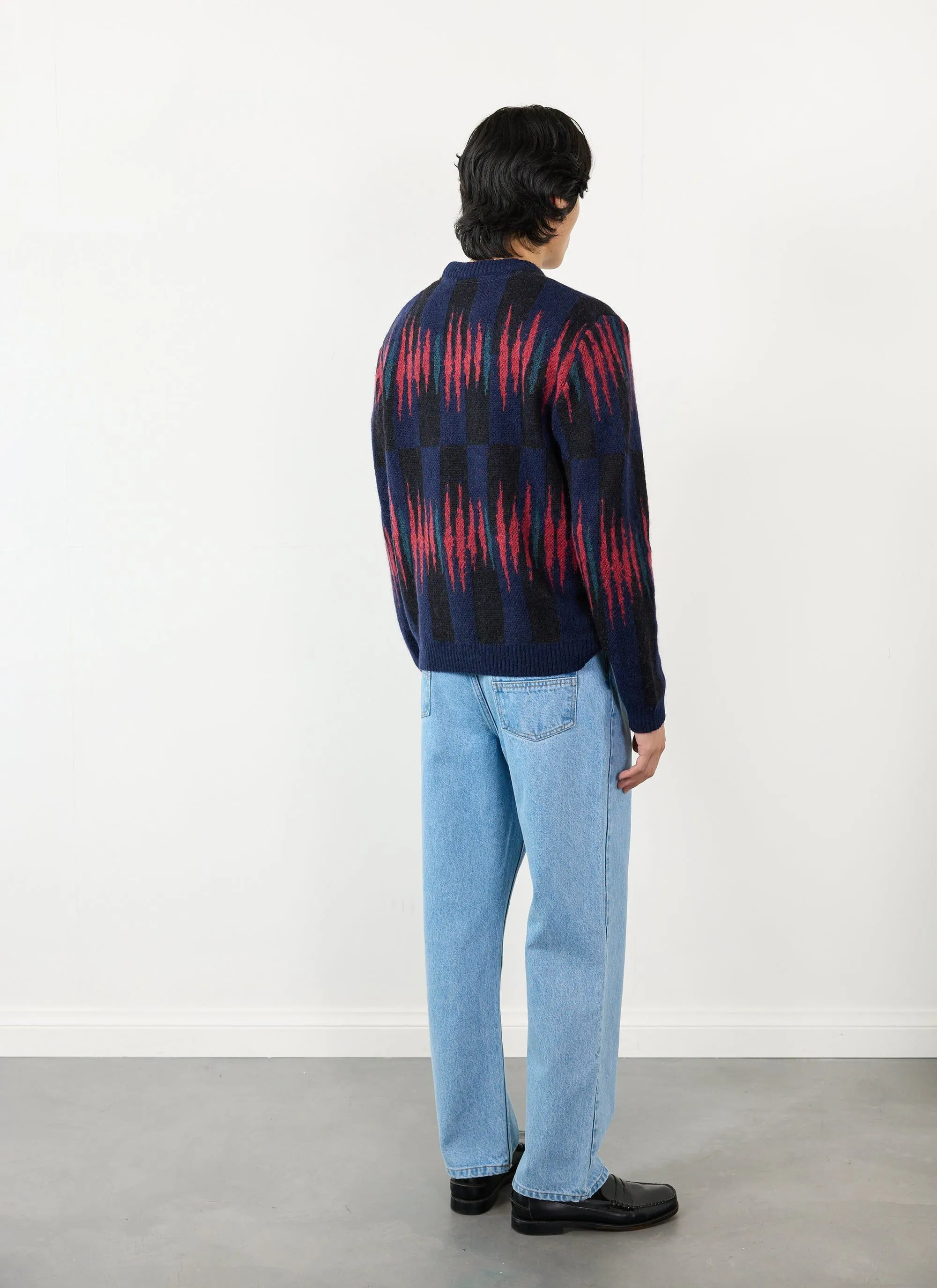 Chromatic Jumper | Mohair | Navy