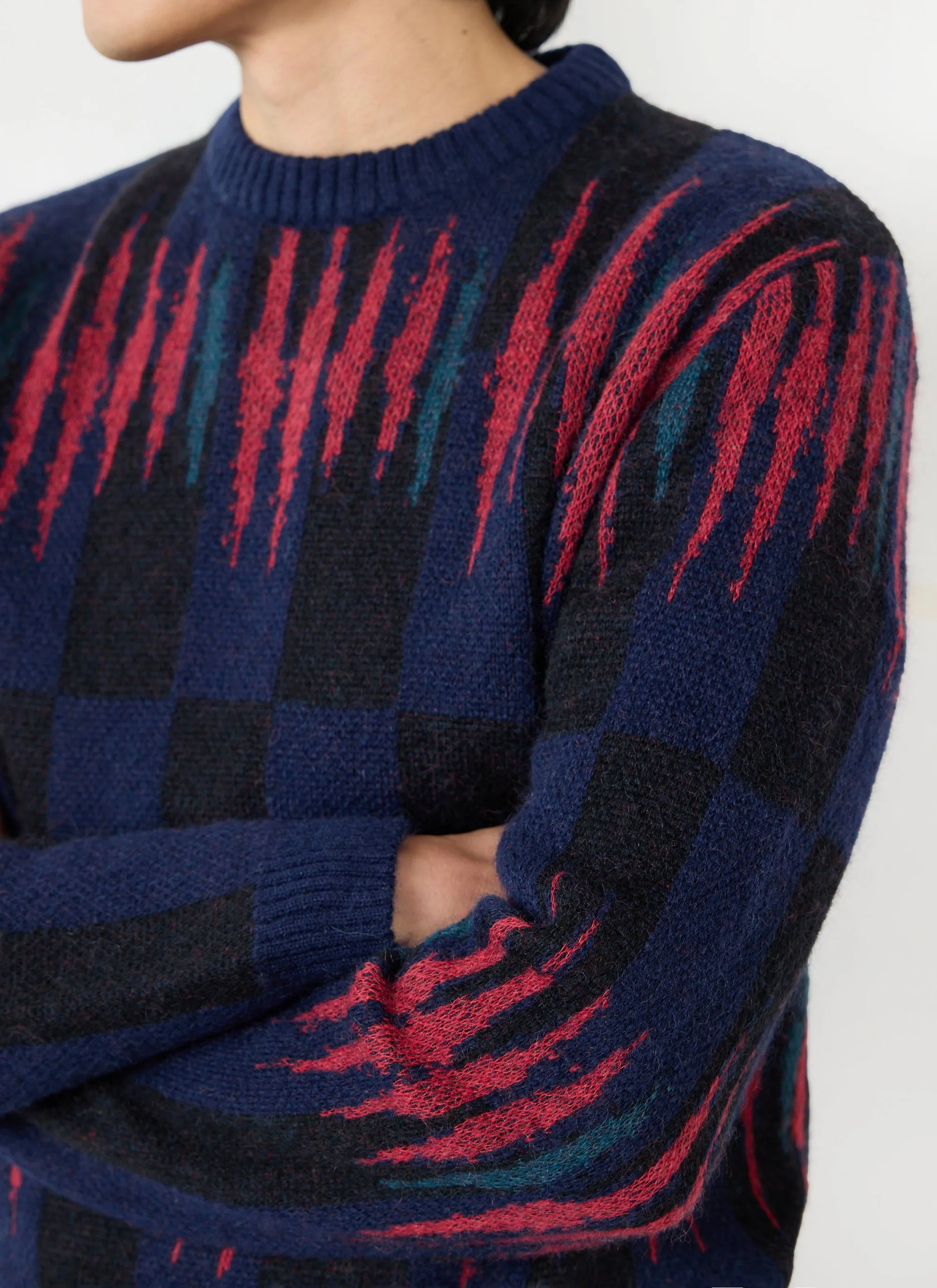 Chromatic Jumper | Mohair | Navy