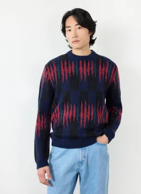 Chromatic Jumper | Mohair | Navy